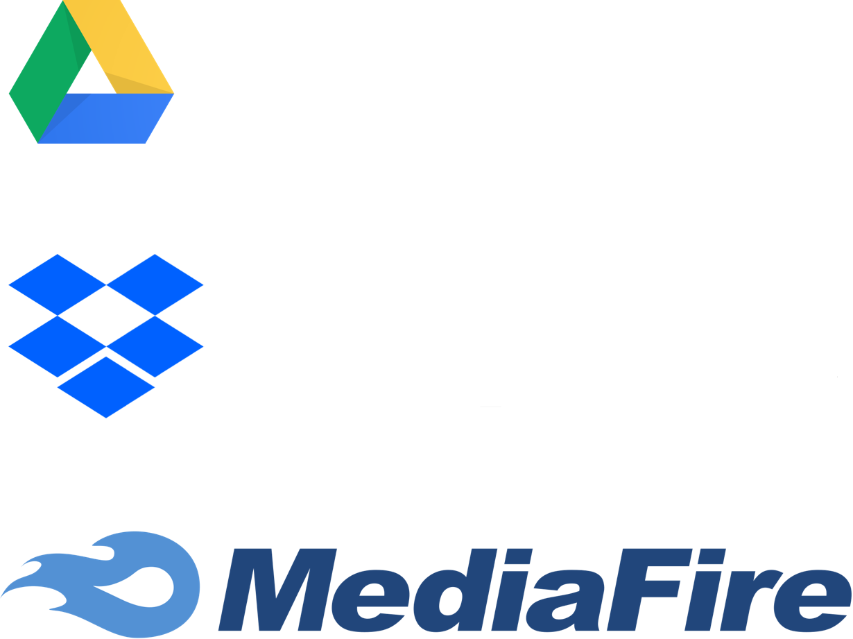 Cloud Storage Competitors Logos